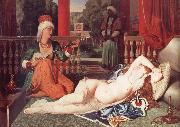 Jean Auguste Dominique Ingres Odalisque with a Slave USA oil painting artist